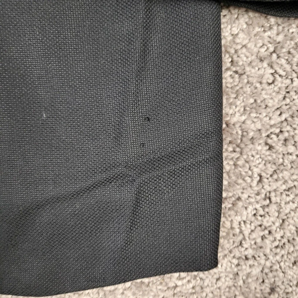 Canali Proposta Mens Wool 3 Button Blazer Textured Black Italy IT 54R US 42R